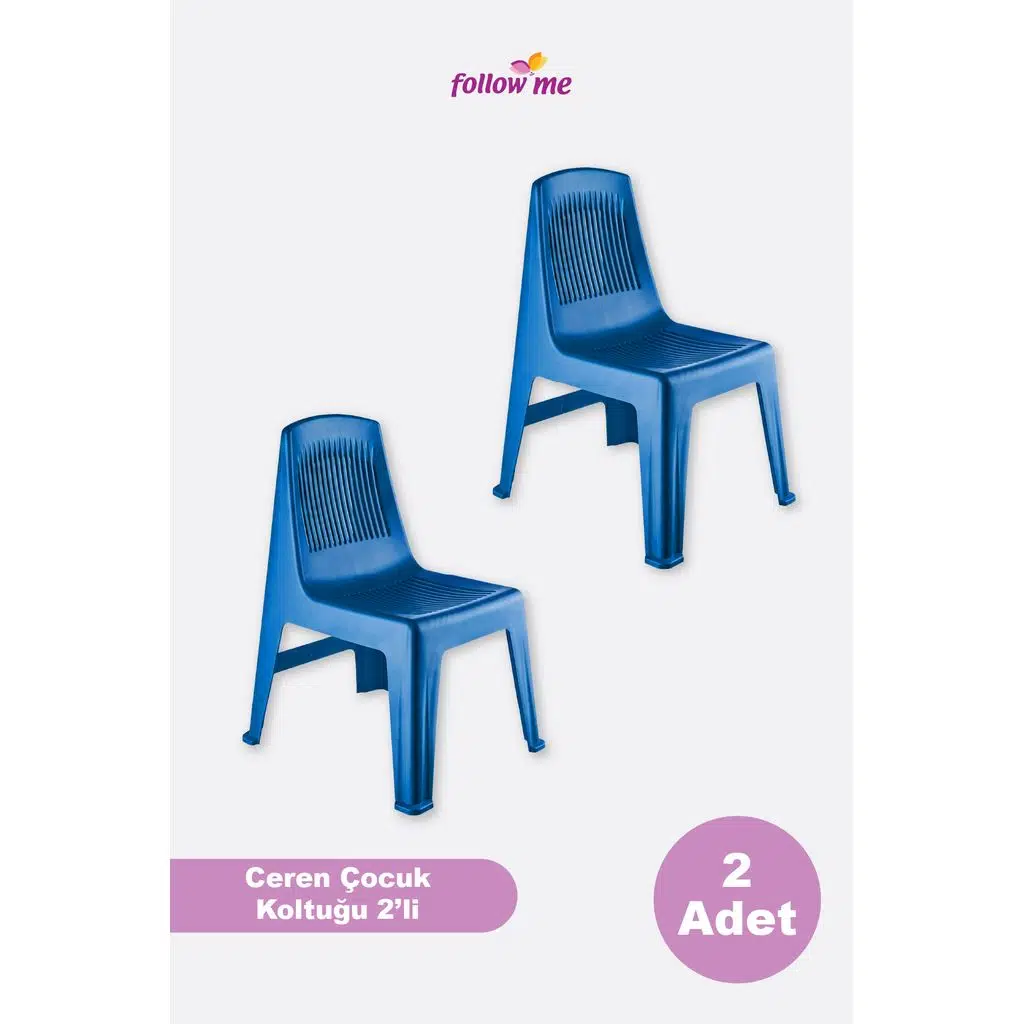 Ceren Çocuk Koltuğu 2 Adet (Mavi)