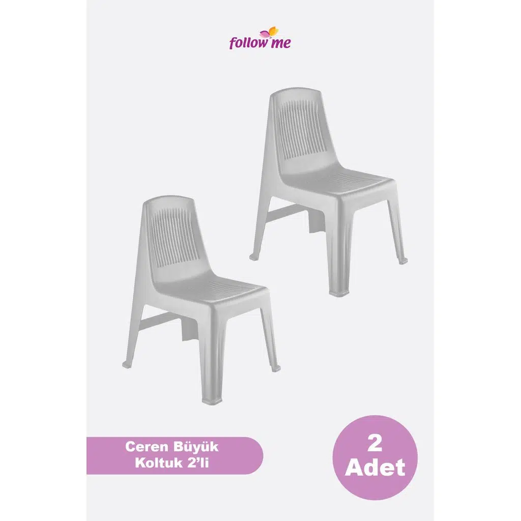 Ceren Koltuk (Açık Gri - 2 Adet)