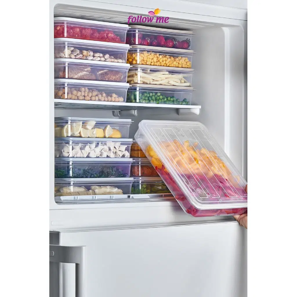 DeepFreezer Organizer Saklama Kabı Büyük (2.4 LT)(3 Adet)