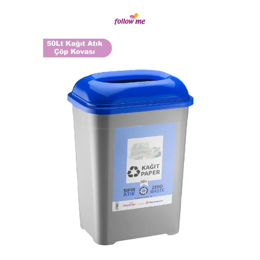 Kağıt Atık Geri Dönüşüm Kutusu (50 Litre)