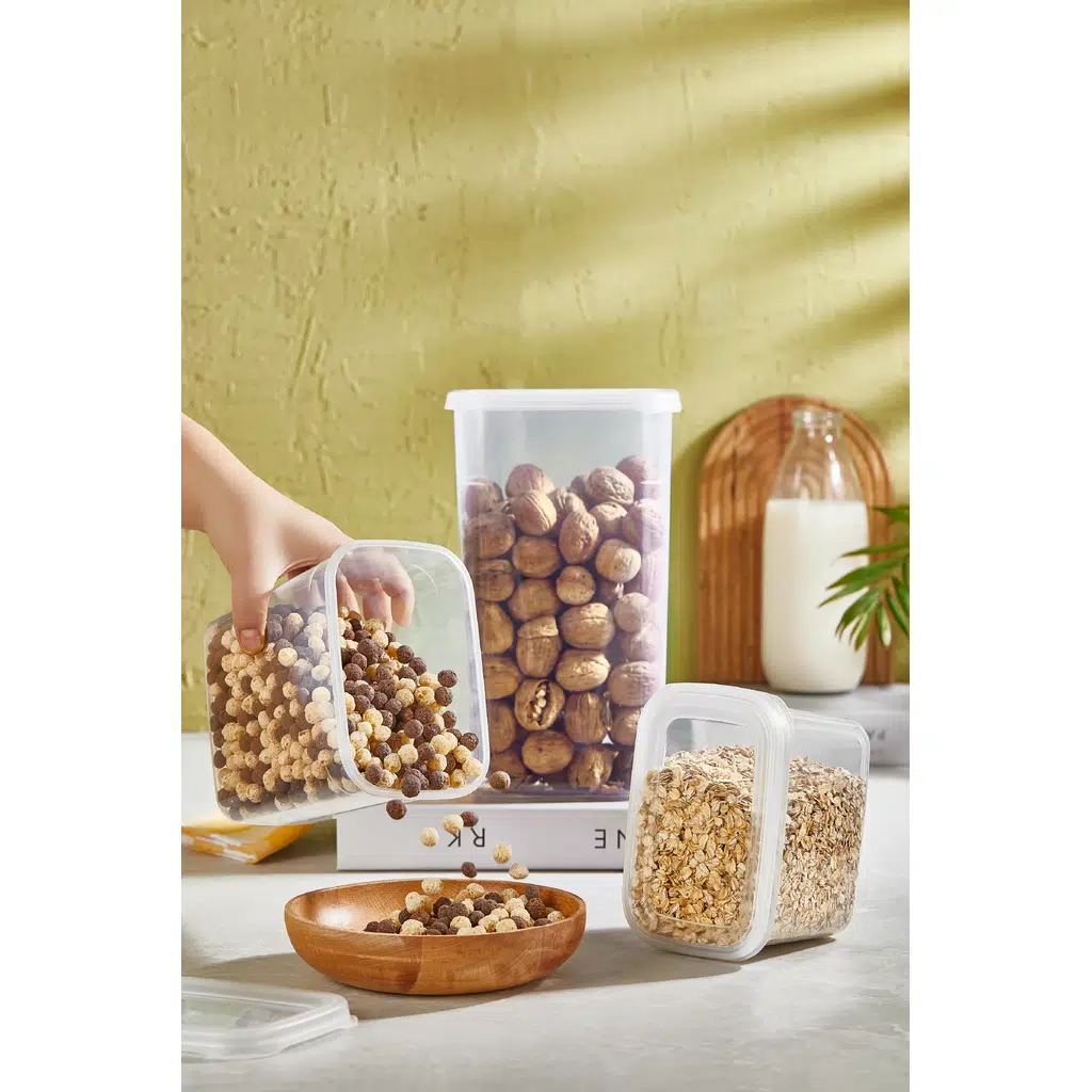 Royal Dikdörtgen Saklama Kabı Set 