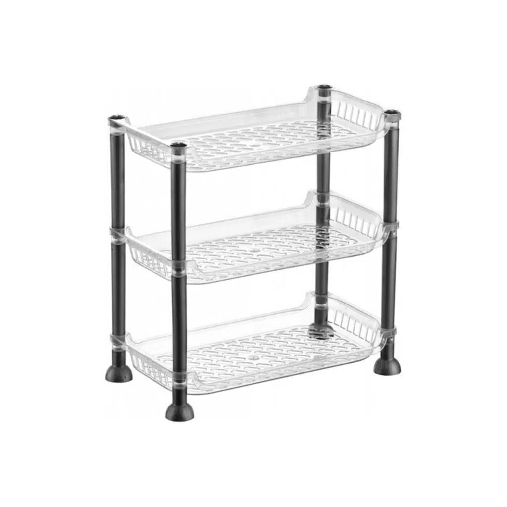 Şeffaf Mini Nostaljik 3'lü Raf